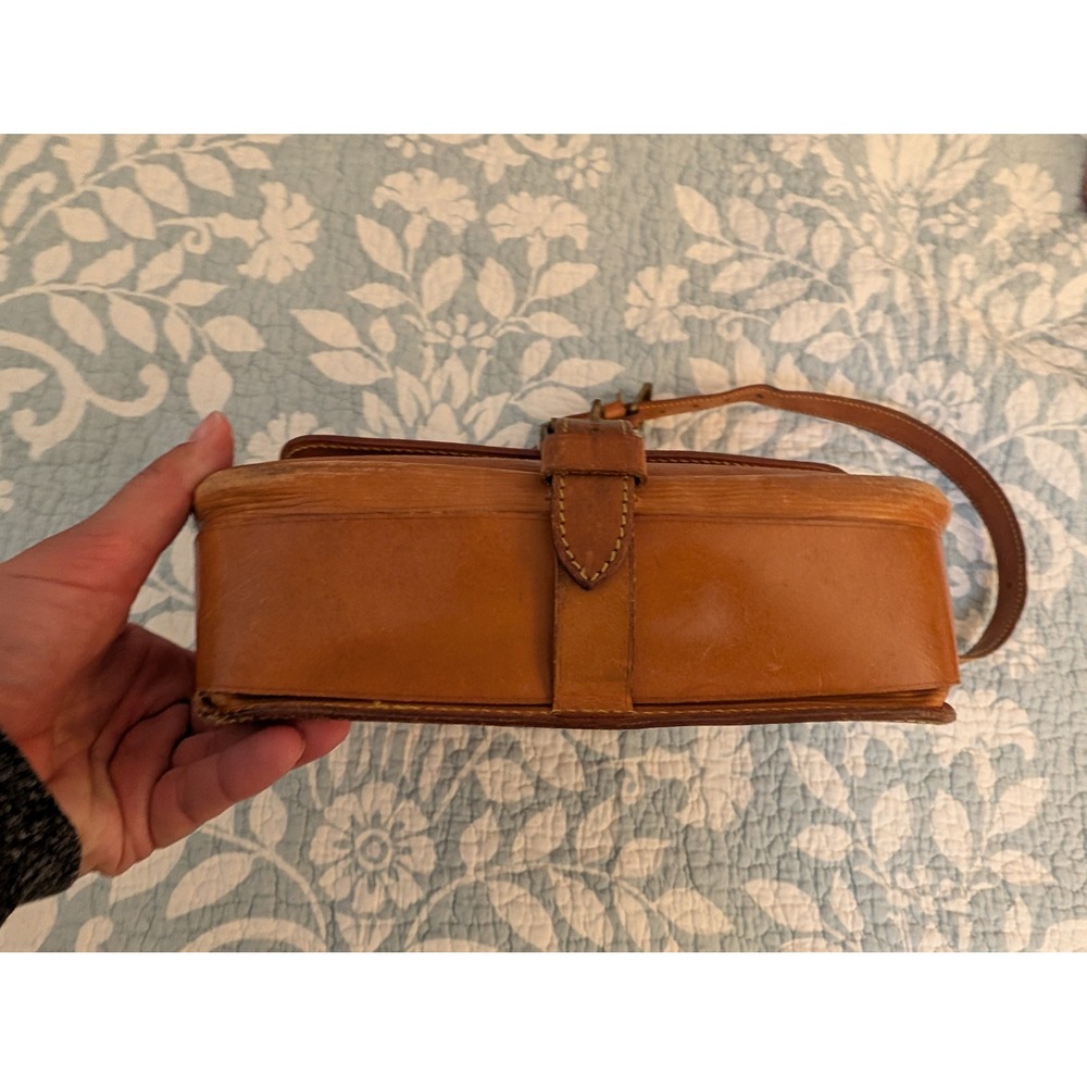 Louis Vuitton Cartouchiere MM Tan Epi Leather Crossbody Bag Vintage Messenger - Picture 6 of 16